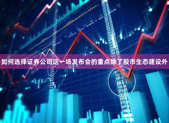 如何选择证券公司这一场发布会的重点除了股市生态建设外